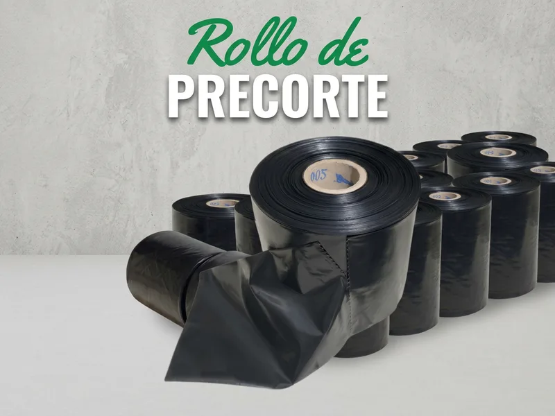 Rollo de Precorte Negro